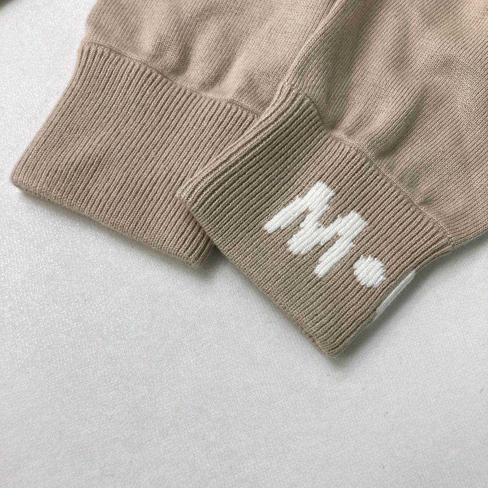 M-U SPORTS 犬の骨模様セーター L M・U SPORTS ゴルフウェアー(40