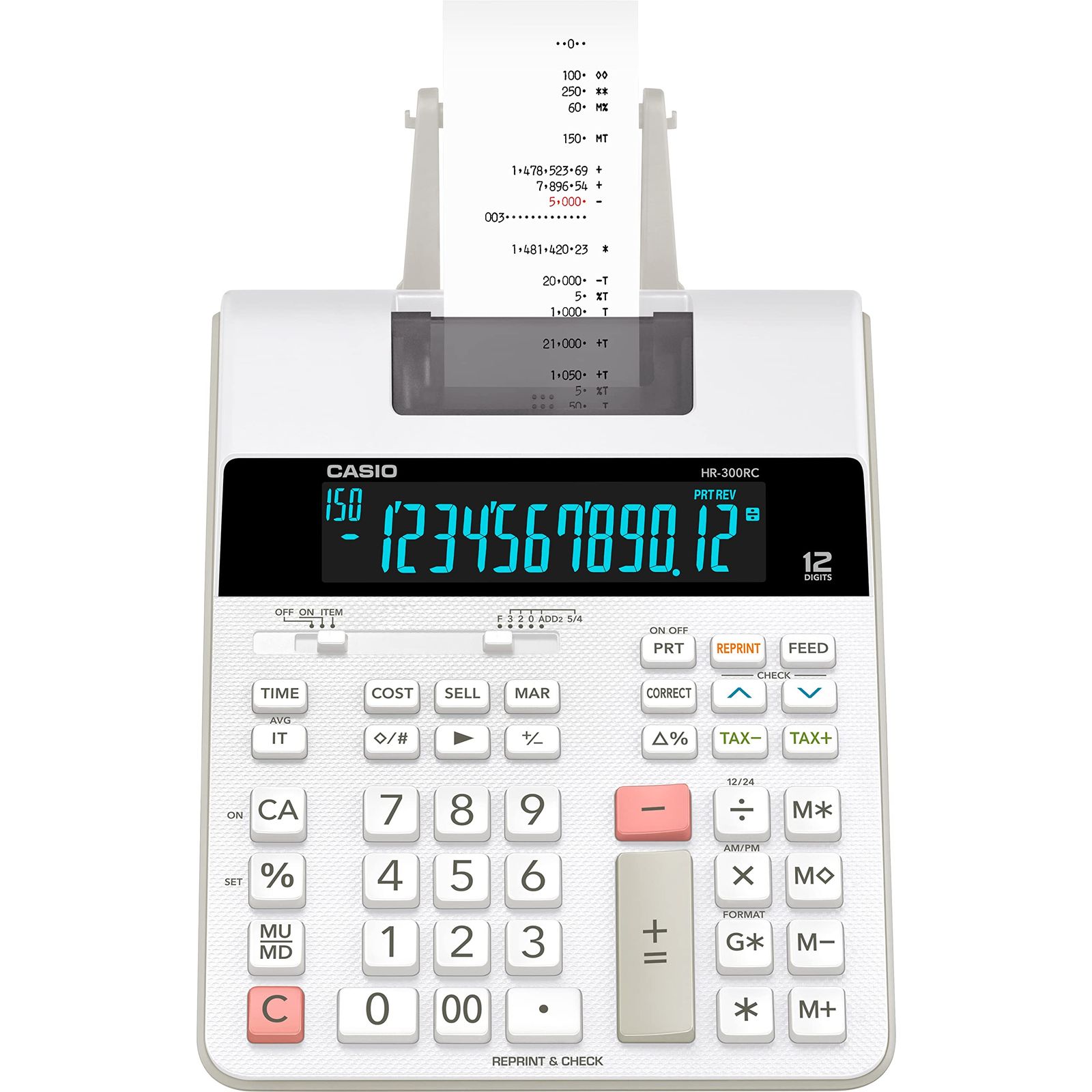 HR-300RC プリント電卓