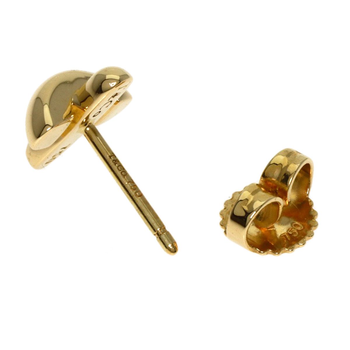 TIFFANY&Co. ティファニー クロスステッチ 片方のみ ピアス K18YG