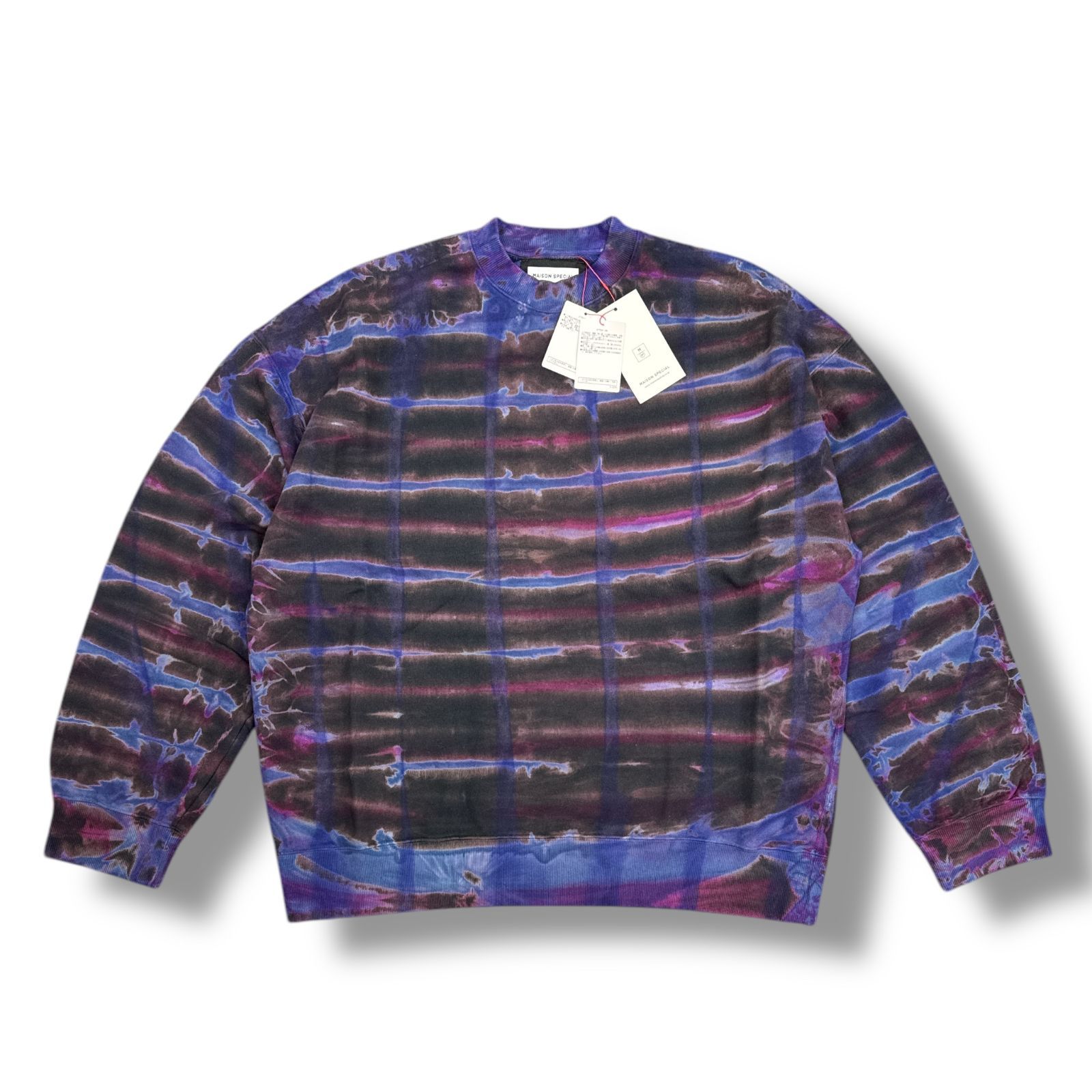 参考上代26400円 未使用品 MAISON SPECIAL Hand Tie-Dye Sweat Prime 