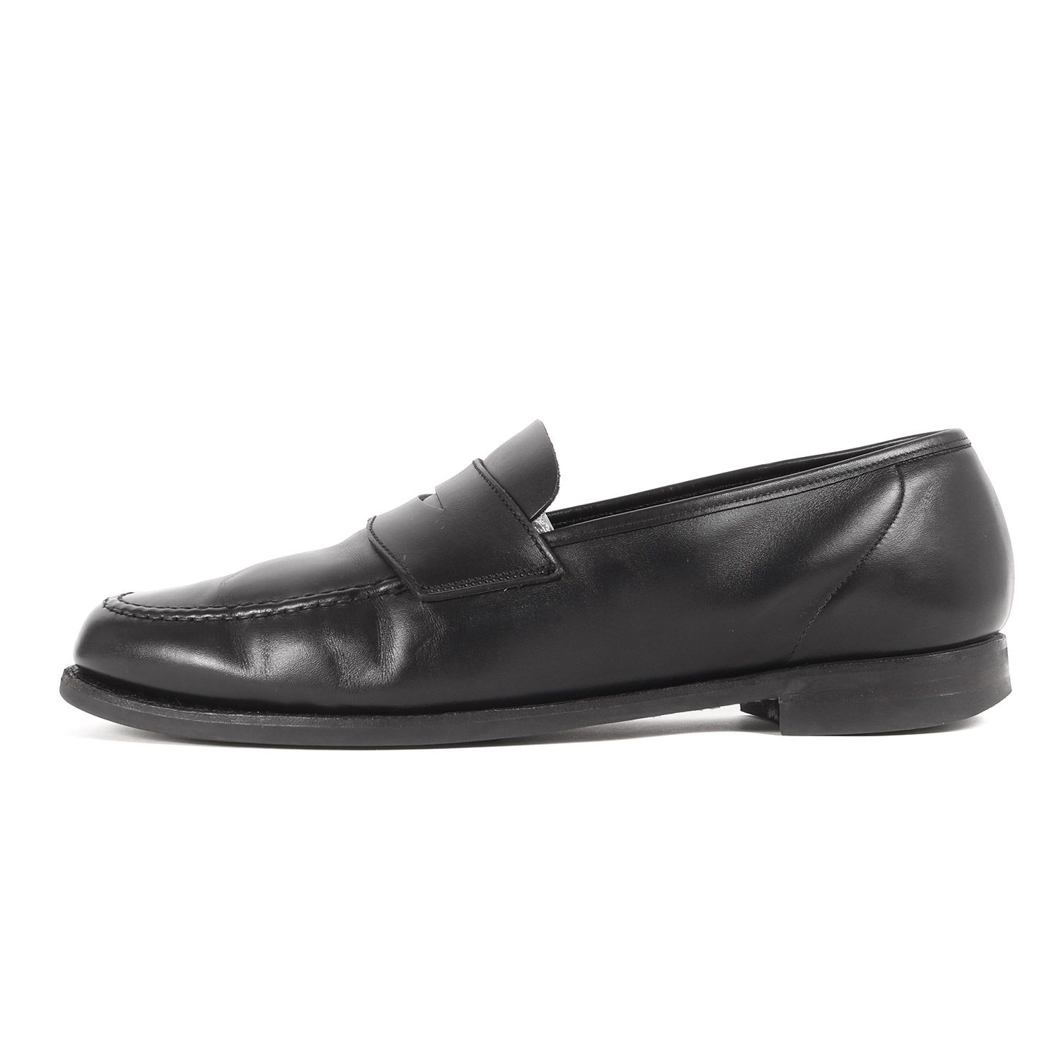 CROCKETT&JONES クロケット&ジョーンズ レザー コイン ローファー 