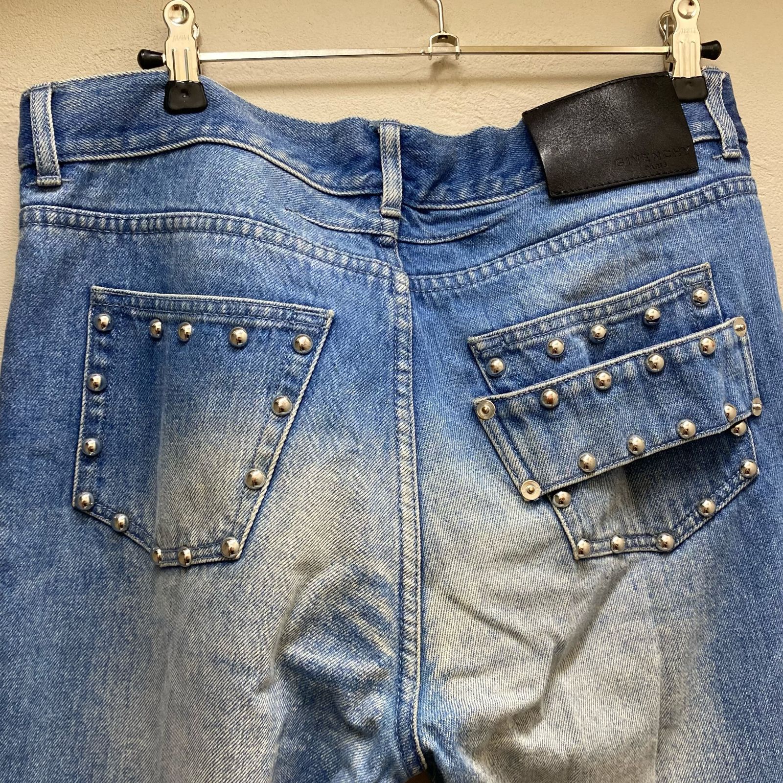 GIVENCHY ジバンシイ スタッズ デニムパンツ SIZE30【代官山06】【中古 