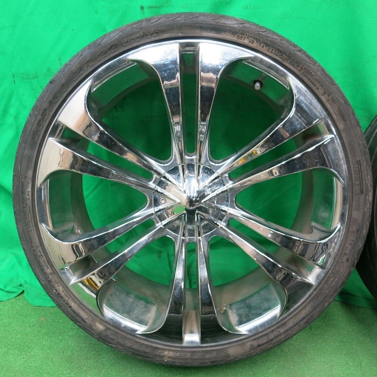 送料無料* 4本価格☆MKW MK-12 265/30R22 ピレリ PZERO NERO Pゼロネロ 22インチ PCD114.3 120/5H  マルチ☆4051102ナノ - メルカリ