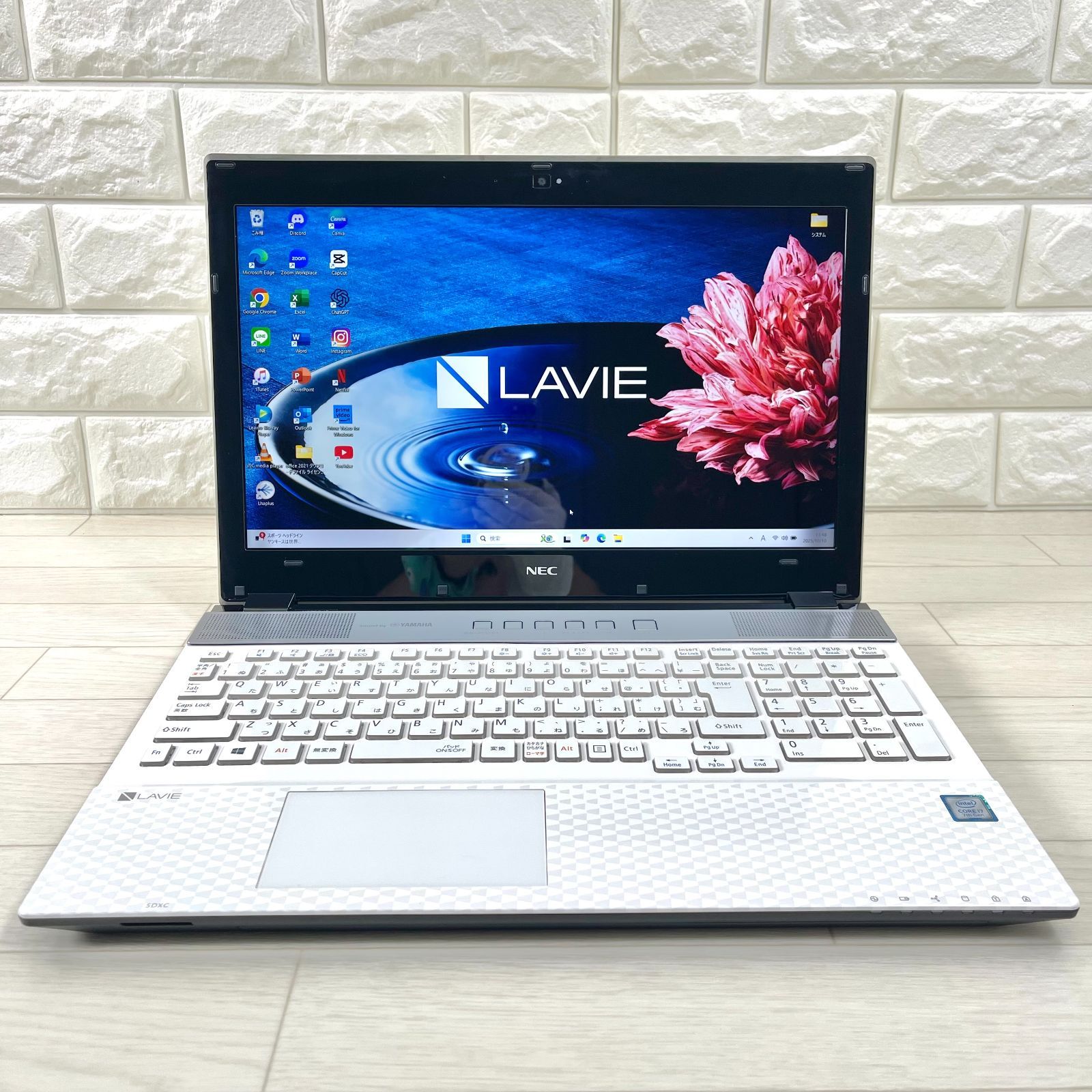 (美品)NEC LaVie NS750 タッチパネル SSD1TB+HDD1TB NEC LaVie NS750/Fタッチパネル(新品SSD1TB)