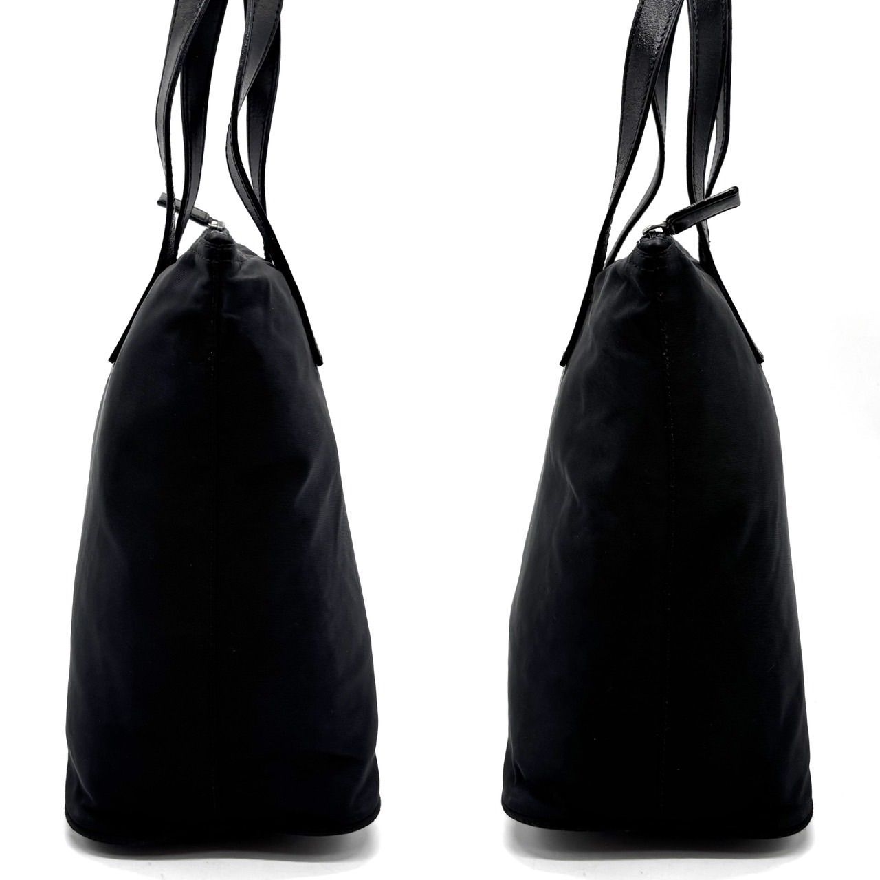 ✨良品✨ PRADA プラダ トートバッグ ハンドバッグ 三角ロゴ