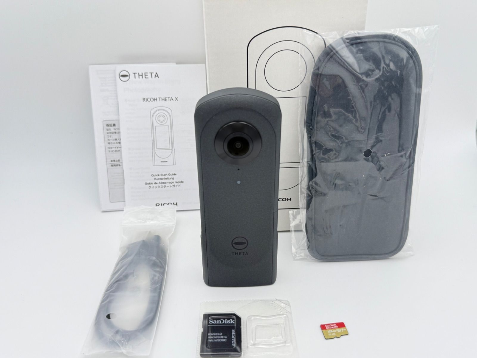 RICOH THETA X メタリックグレー 360度カメラ Amazon | RICOH THETA X メタリックグレー 360度カメラ 【THETA