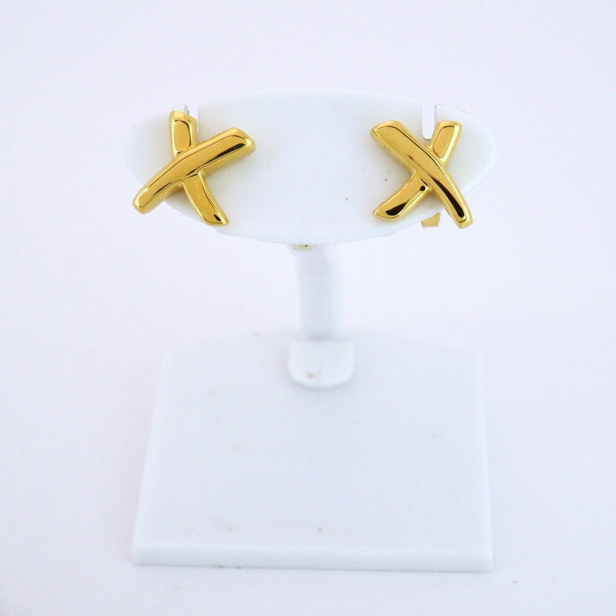 Tiffany & Co. インフィニティ ピアス 750 k18 楽天市場】Tiffany & Co. ティファニー インフィニティ ピアス 750