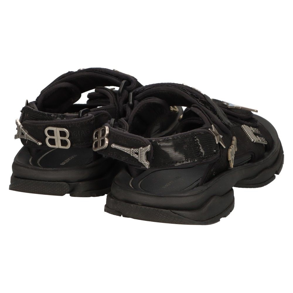 新品★ BALENCIAGA TOURIST SANDAL 国内発送☆BALENCIAGA】TOURIST サンダル メンズ ブラック (BALENCIAGA