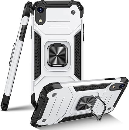 【在庫処分】【Tgaoleyd】iphone XR ケース リング付き 耐衝撃 薄型 PC対応 衝撃吸収 tpu フルプロテクトデザイン 指紋防止 アイフォン xr ケース 軽量 レンズ保護 車載ホルダー対応 シリコン バン