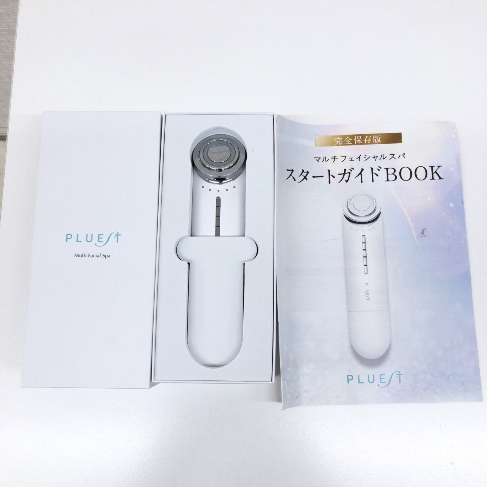 美品 PLUEST プルエスト マルチフェイシャルスパ 美顔器 LEDスパ