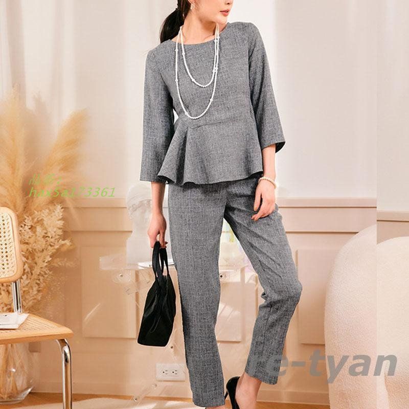 卒業式 ママスーツ レディース 母 2点セット セレモニー 40代 パンツスーツ 20代 卒園式 お宮参り 50代 30代 フォーマル セットアップ 入学式 フォーマル 七五三 hax5a173361 MAAHADDERANG_COM