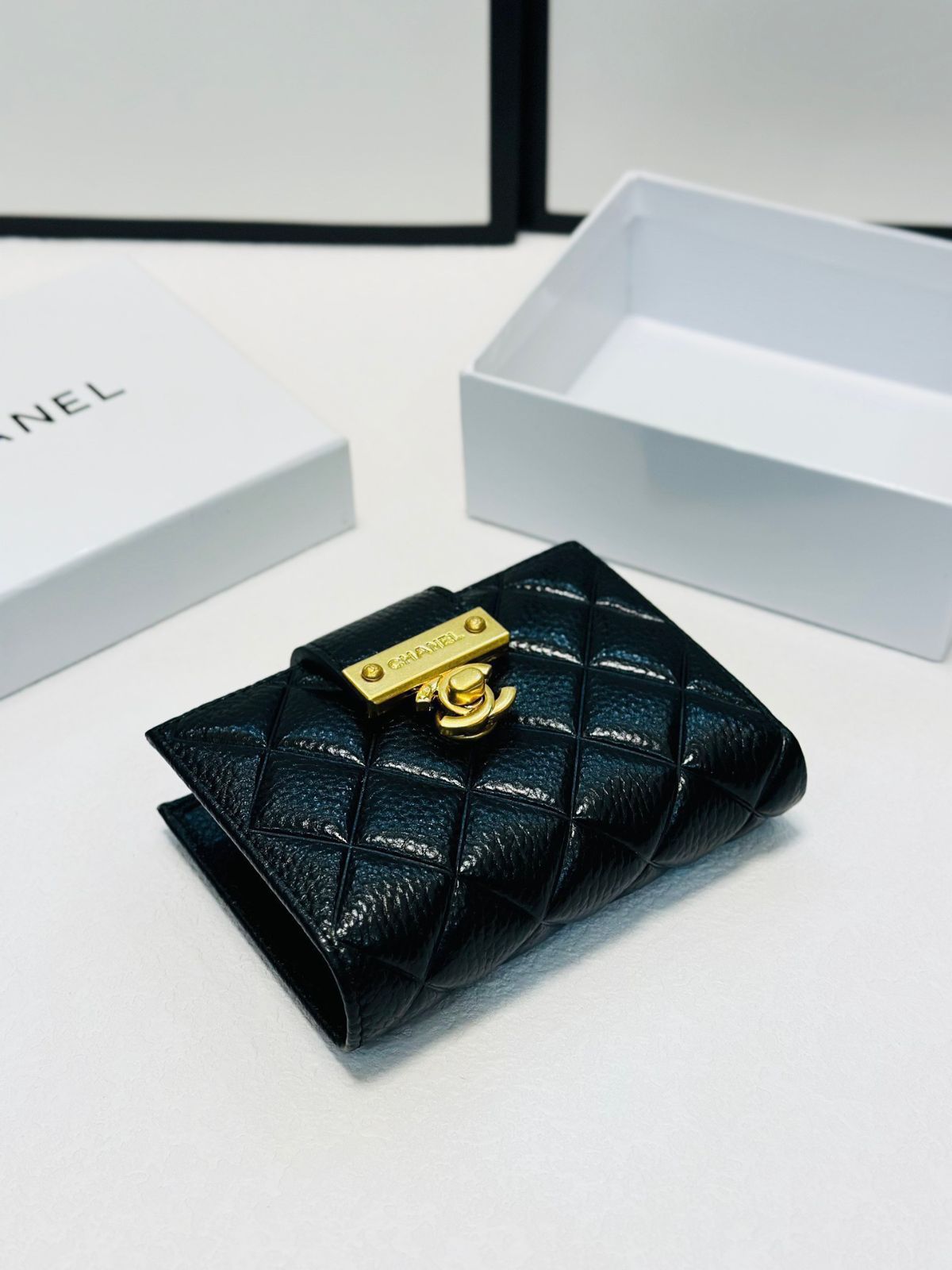 定価合計33400円❗️超美品‼️オプション多数❗️「大人革袋 小」 ブラック グッチ GUCCI 長財布 G金具 黒 小物 レザー 035 1408 2097 W