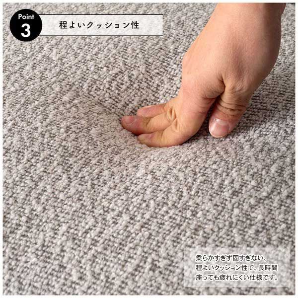 スタイリッシュな肘なし回転式チェア クッション座面