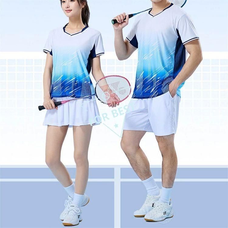 卓球、バドミントン、テニス他ユニフォーム上下セット(7組) 卓球ユニフォーム 上下セット 卓球 バドミントン ユニフォーム