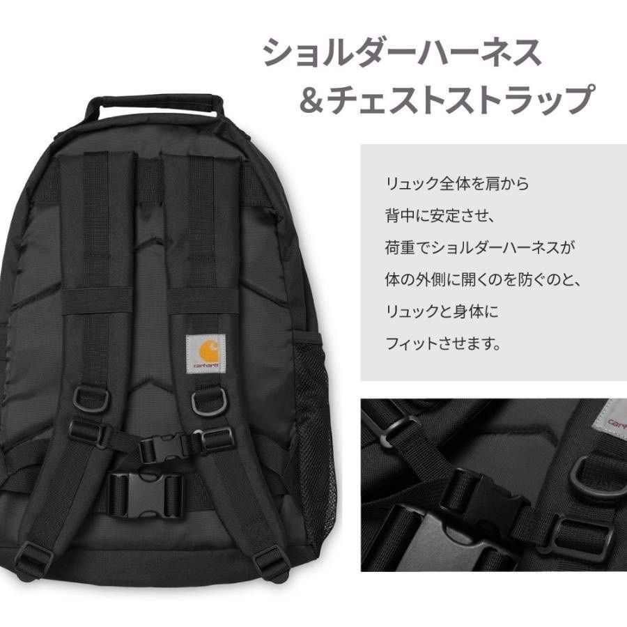 Carhartt ブラック リュックサック Carhartt カーハート バッグ リュック バッグパック メンズ