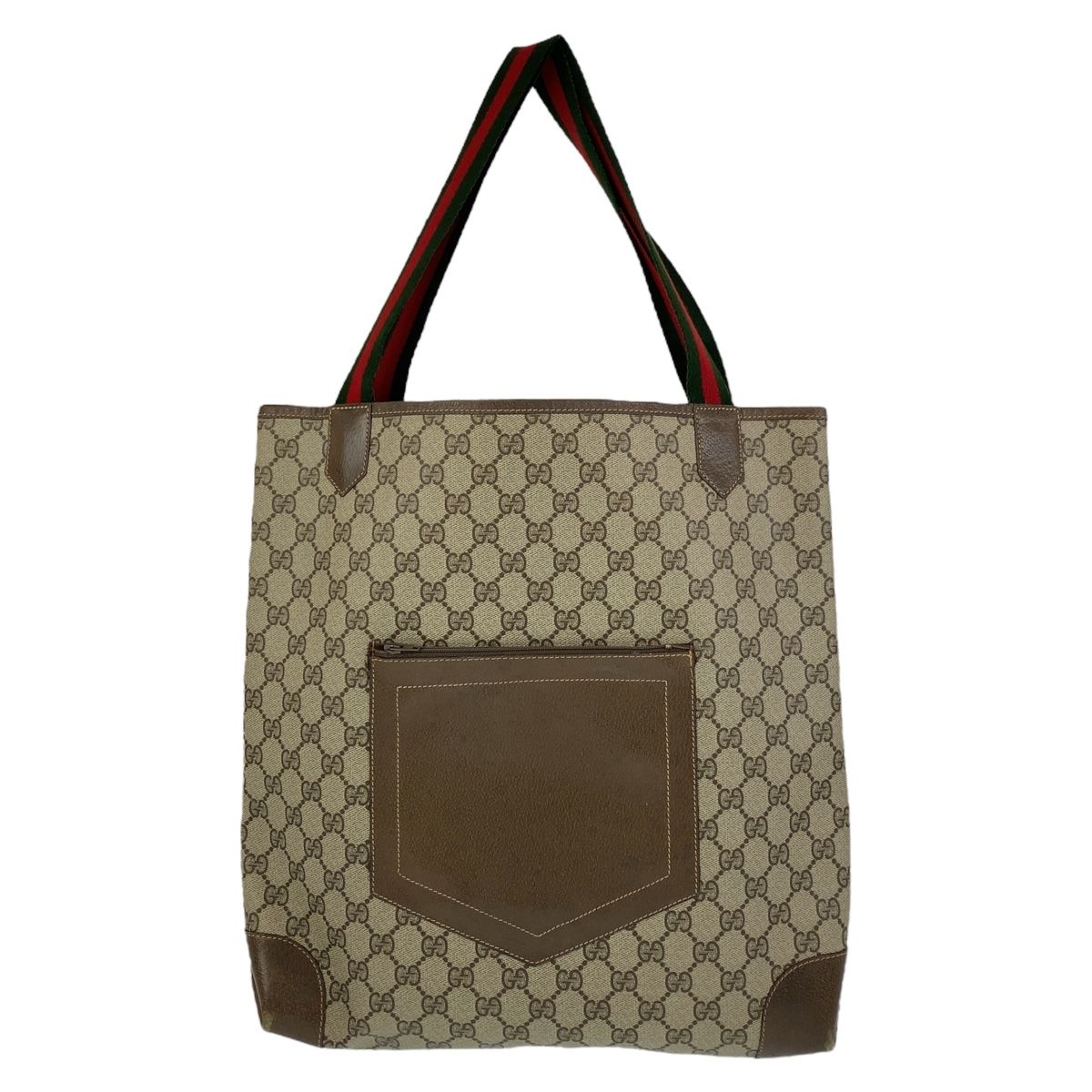 GUCCI グッチ シェリーライン GGスプリーム オールドグッチ ベージュ GGスプリームキャンバス トートバッグ ショルダーバッグ  407652【中古】 - メルカリ