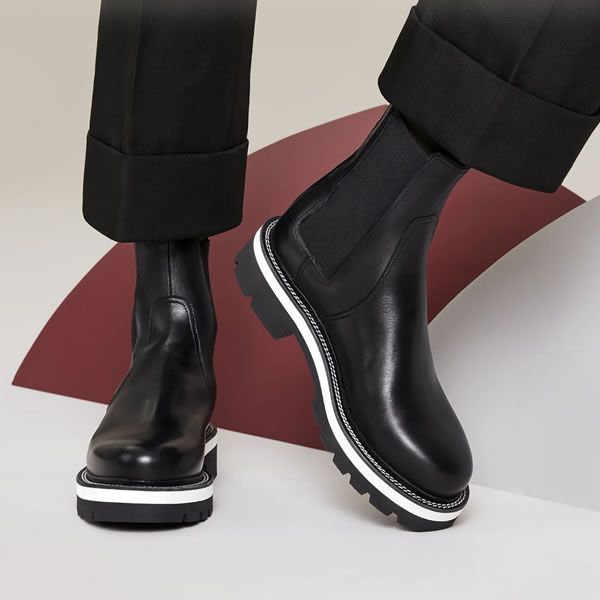 【HERMES 】カジュアルシーンに◎エルメス アンクルブーツ 新品】【正規品】HERMES Hermann エルメス ヘルマン メンズ