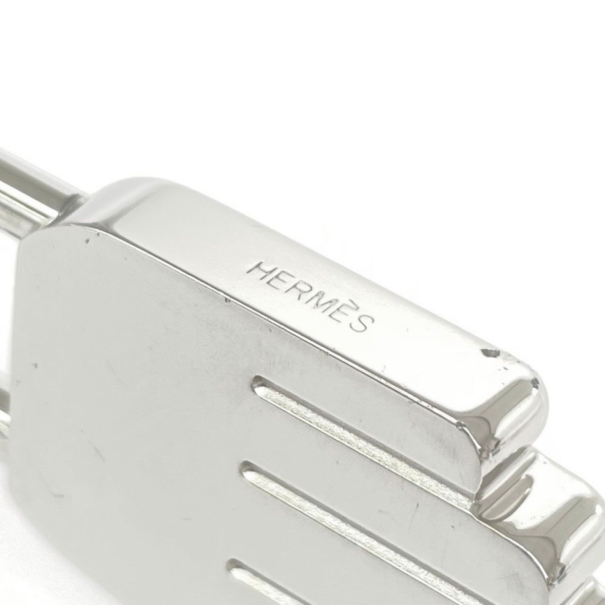 HERMES エルメス キーリング シルバーカラー レディース 2002年