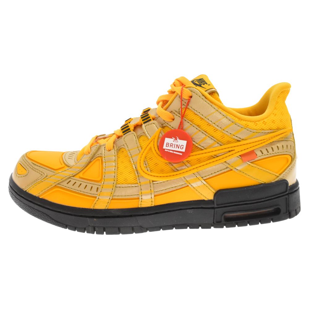 NIKE (ナイキ) ×OFF-WHITE AIR RUBBER DUNK LOW UNIVERSITY GOLD オフ ...