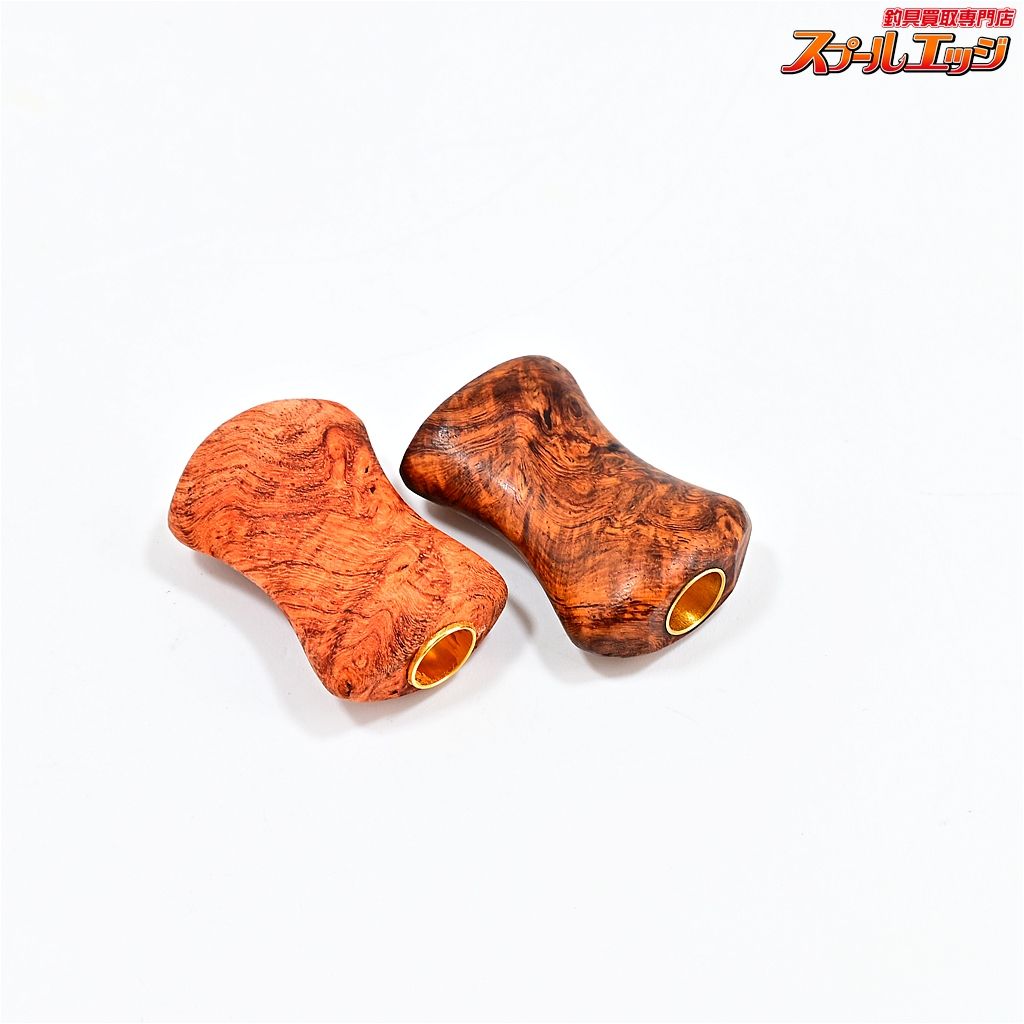 IOSファクトリー プレミアムウッド ハンドルノブ 花梨 2個セット Bタイプ IOS FACTORY WOOD HANDLE KNOB m42481 MERCADOAVALIA_COM_BR