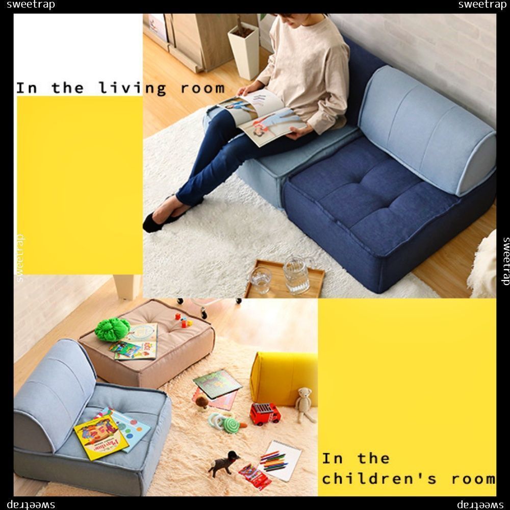 一人掛け 購入 背もたれフロアクッションセット【Cuscino-クッシーノ-】