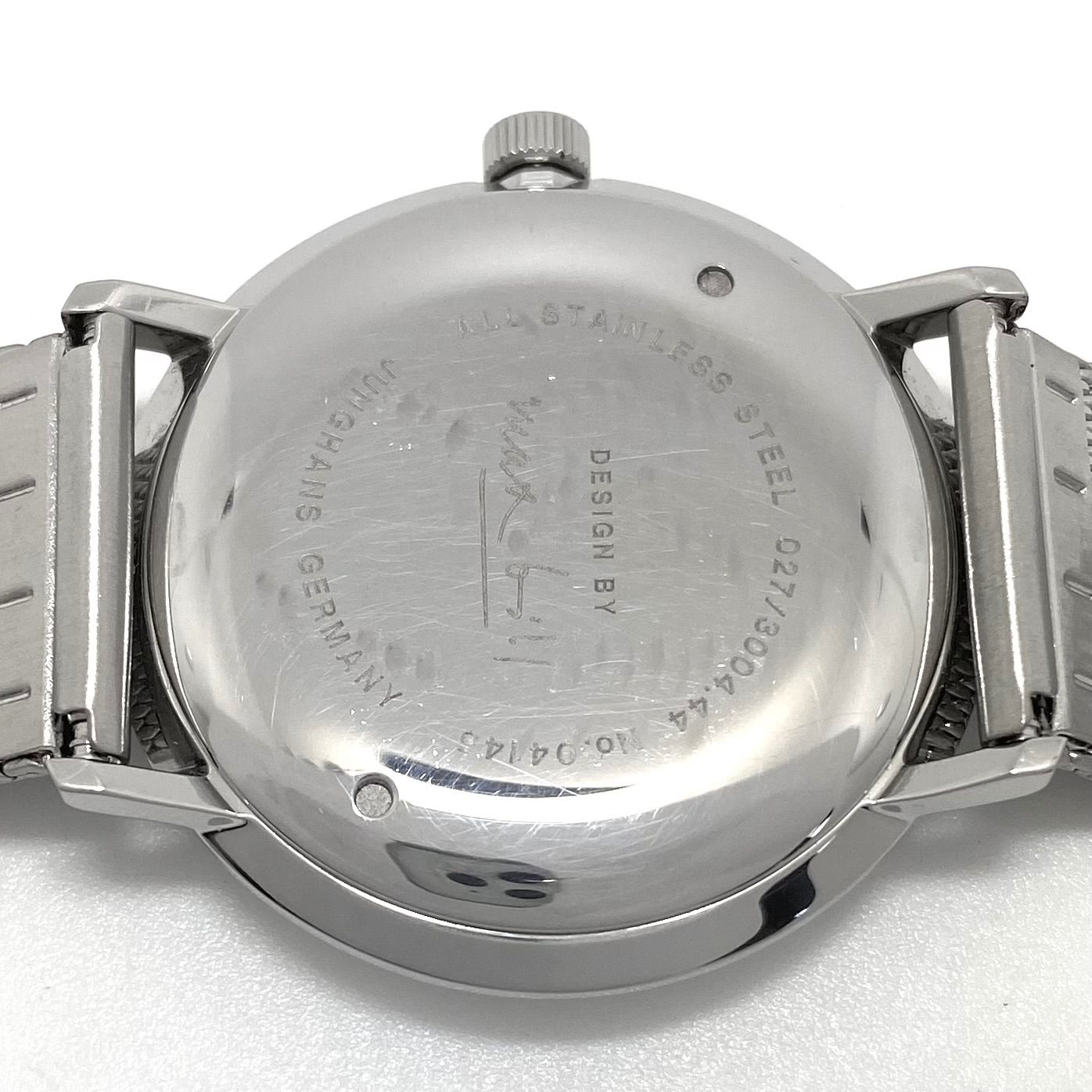 動作良好】腕時計 メンズ ユンハンス JUNGHANS マックスビル 027 