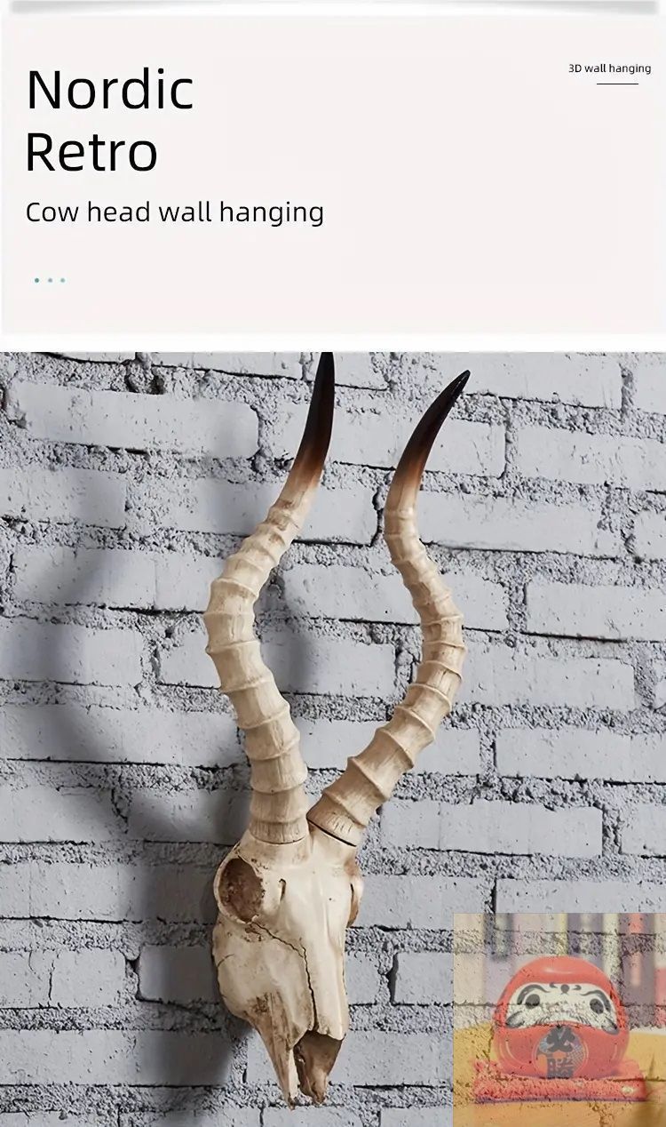 ハンティングトロフィー オブジェ アートインテリア 壁掛けアート