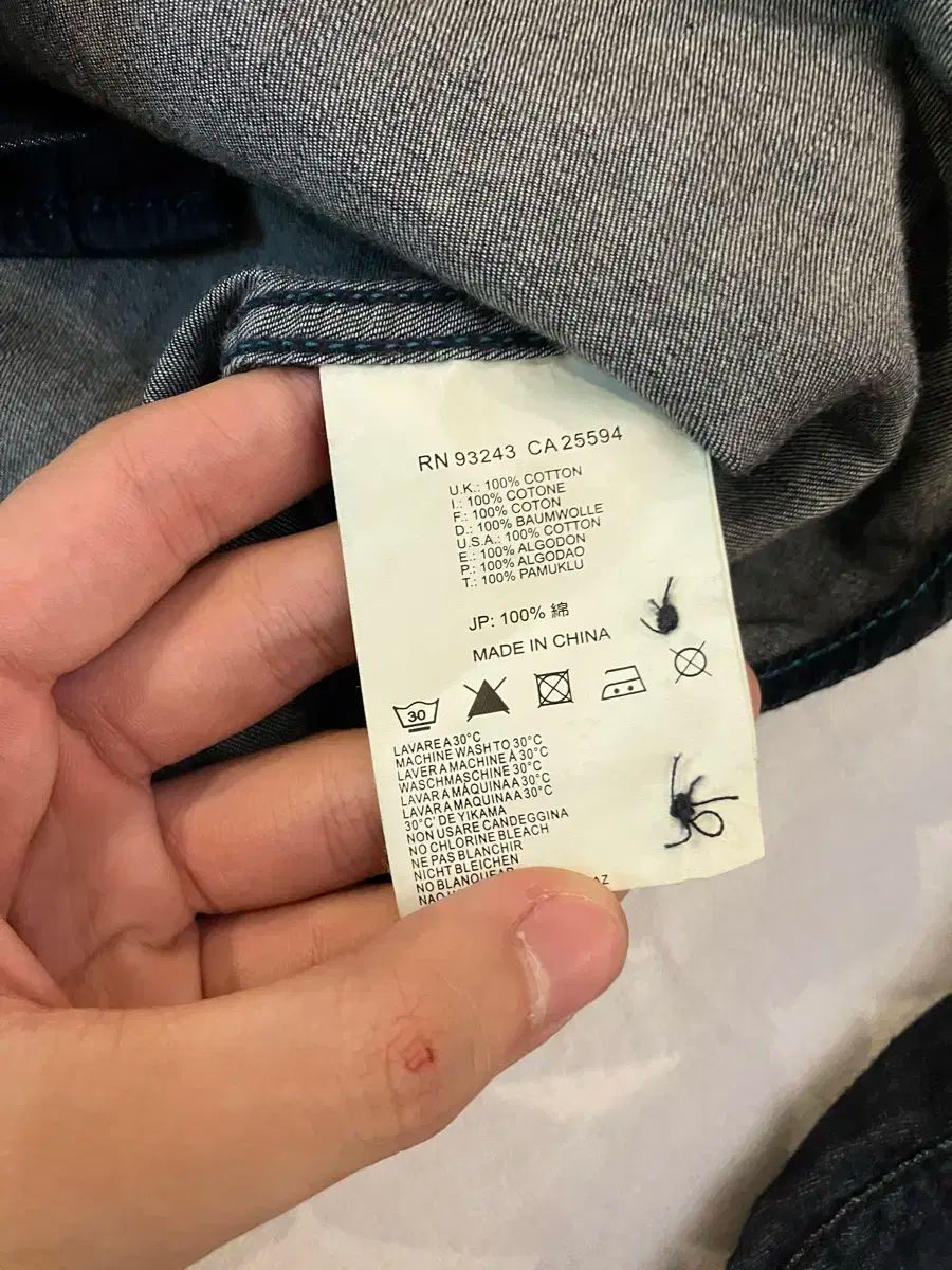 デニムシャツ Indigo