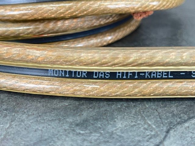 MONITOR DAS HIFIKABEL STUDIOLINE スピーカーケーブル 3.2m 2本セット 10.00QMM |512730