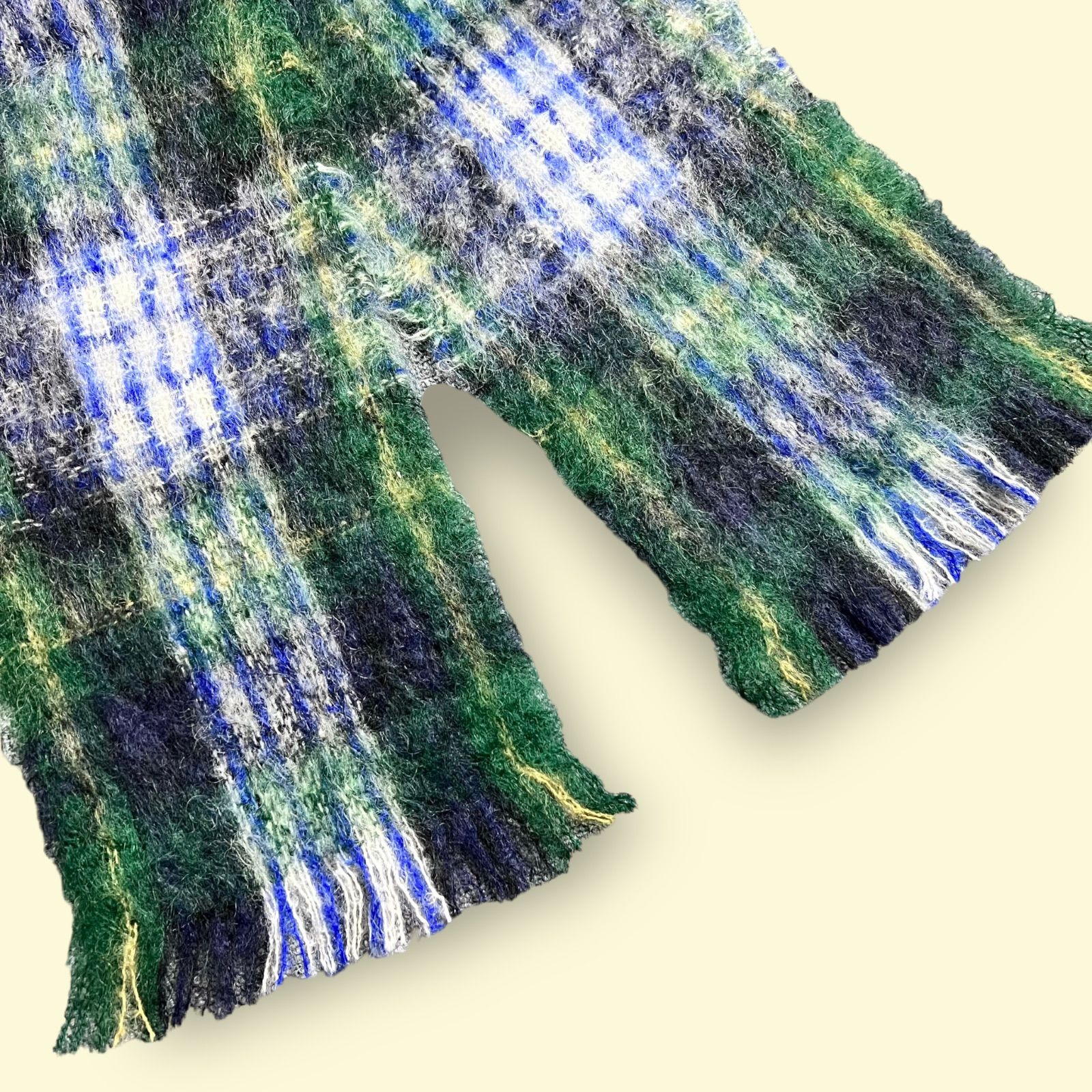 GLEN CREE　モヘア毛布 　グレンターフ　スコットランド製　WAKO GLEN CREE モヘア毛布 グレンターフ スコットランド製 WAKO DARUMA