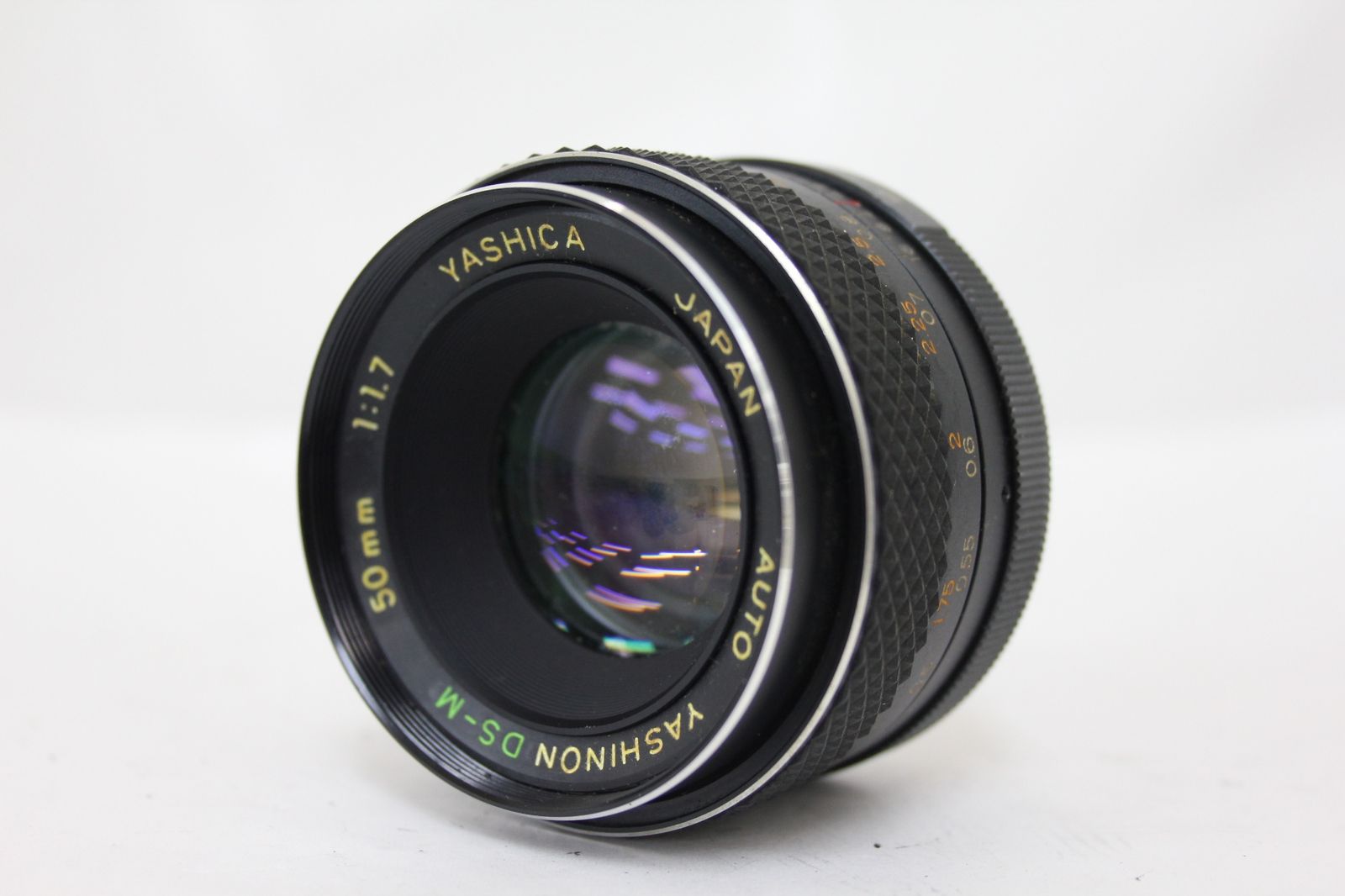 品 ヤシカ Yashica AUTO YASHINON DS-M 50mm F1.7 M42マウント レンズ M5198