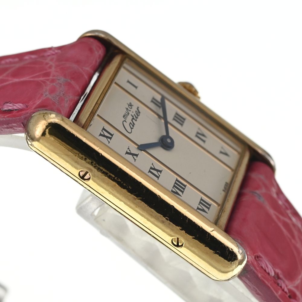 値下 カルティエ CARTIER 5057001 マストタンク ヴェルメイユ