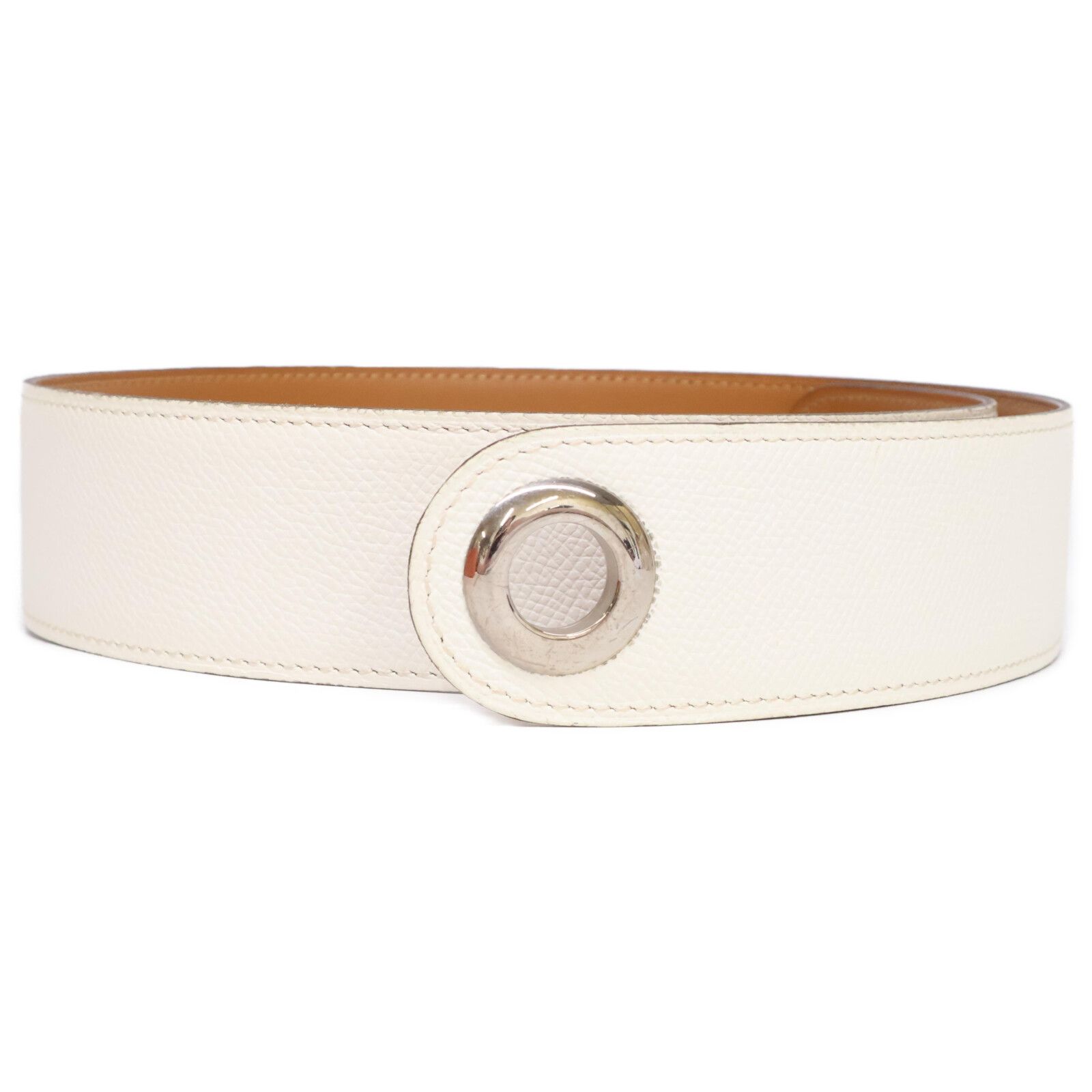 HERMES エルメス 【美品】□J刻 スイフト/ヴォーエプソン スカーフ M  