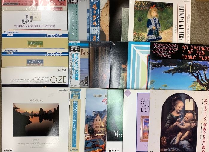 353 LD クラシック アート まとめて20点セット 世界のクリスマス ゴッホ ルーヴル美術館 レーザーディスク