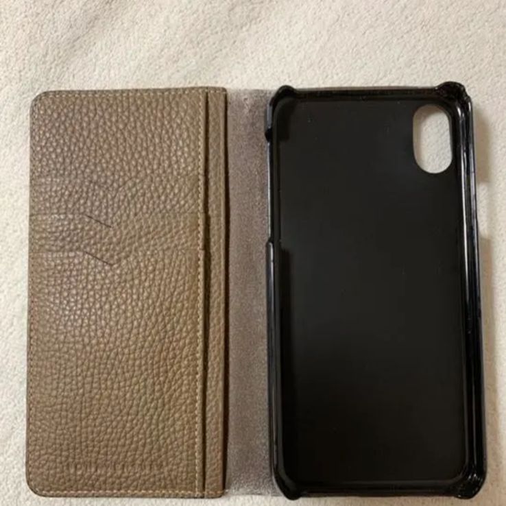 ボナベンチュラ　iPhone11 カバー　ブラック × エトープ Amazon.com: BONAVENTURA Noblessa Back Cover [Compatible with