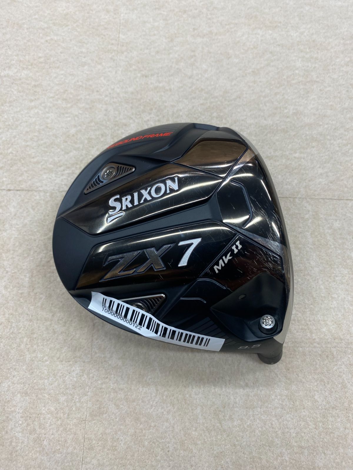 SRIXON ZX7 MK2 9.5 ヘッド