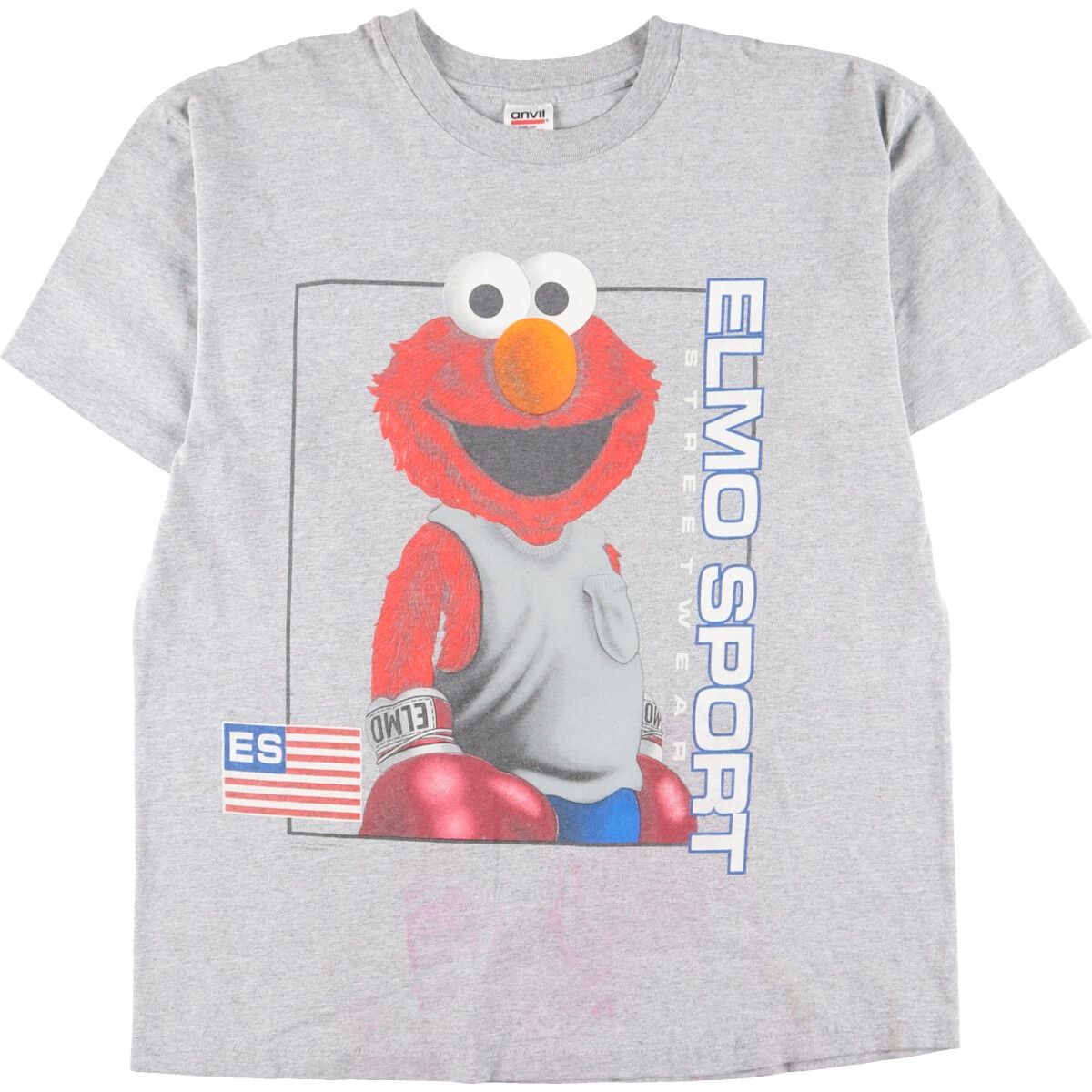 古着 90年代 アンビル anvil SESAME STREET セサミストリート エルモ