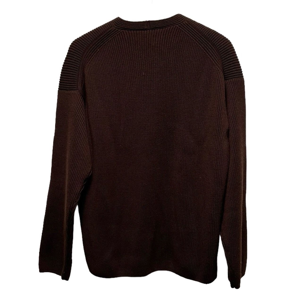 AURALEE オーラリー 18AW SUPER FINE WOOL RIB KNIT V NECK P/O