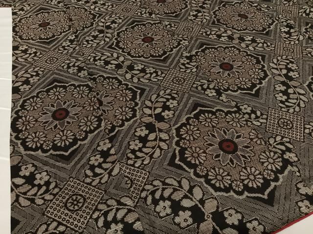 平和屋着物○本場大島紬 龍郷絣 草花文 正絹 逸品 AAAU8393zg - メルカリ 