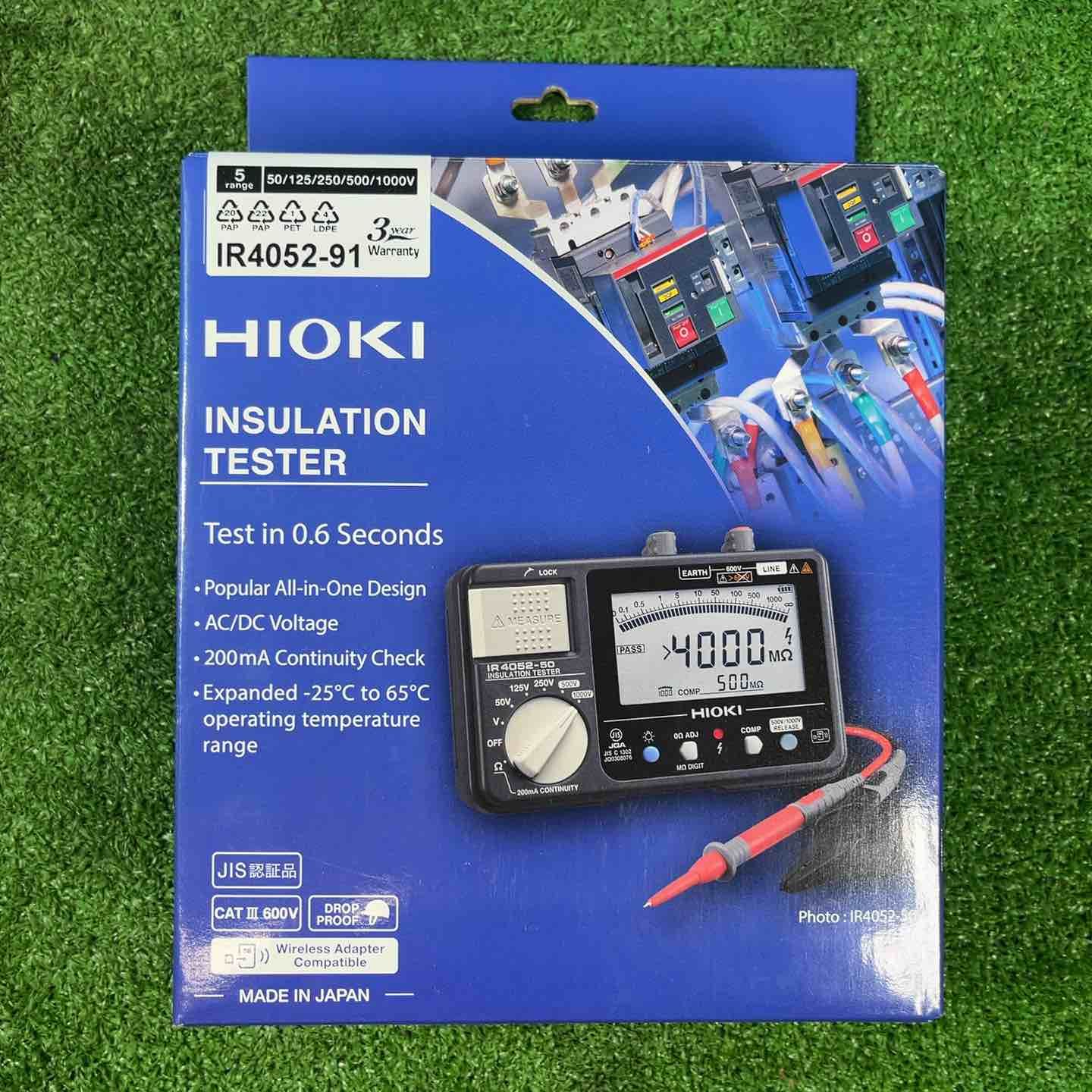 □日置電機(HIOKI) 絶縁抵抗計 IR4052-91【岩槻店】 - メルカリ