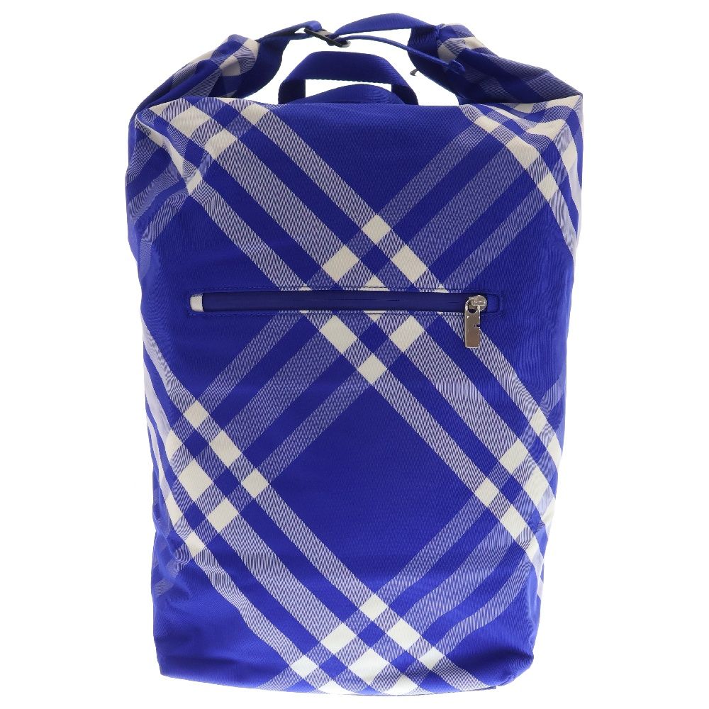 BURBERRY (バーバリー) チェック キャンバス ロール バックパック