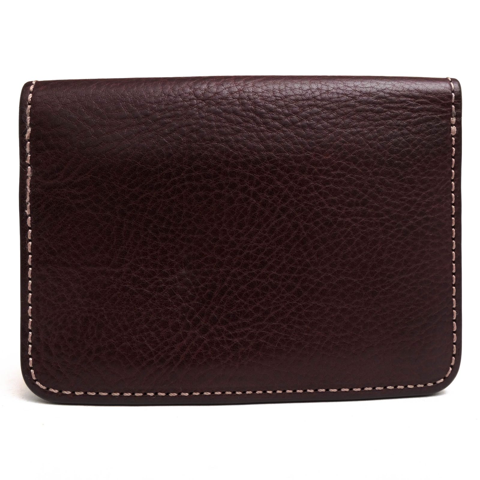 ボッテガヴェネタ イントレチャート カードケース ボルドー 赤紫 ID