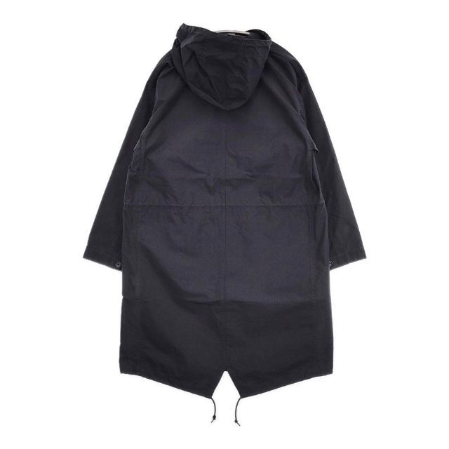 MARGARET HOWELL 578-8112006 COTTON NYLON COATING フィッシュテール モッズコート ネイビー レディース マーガレットハウエル 5-0921M∞