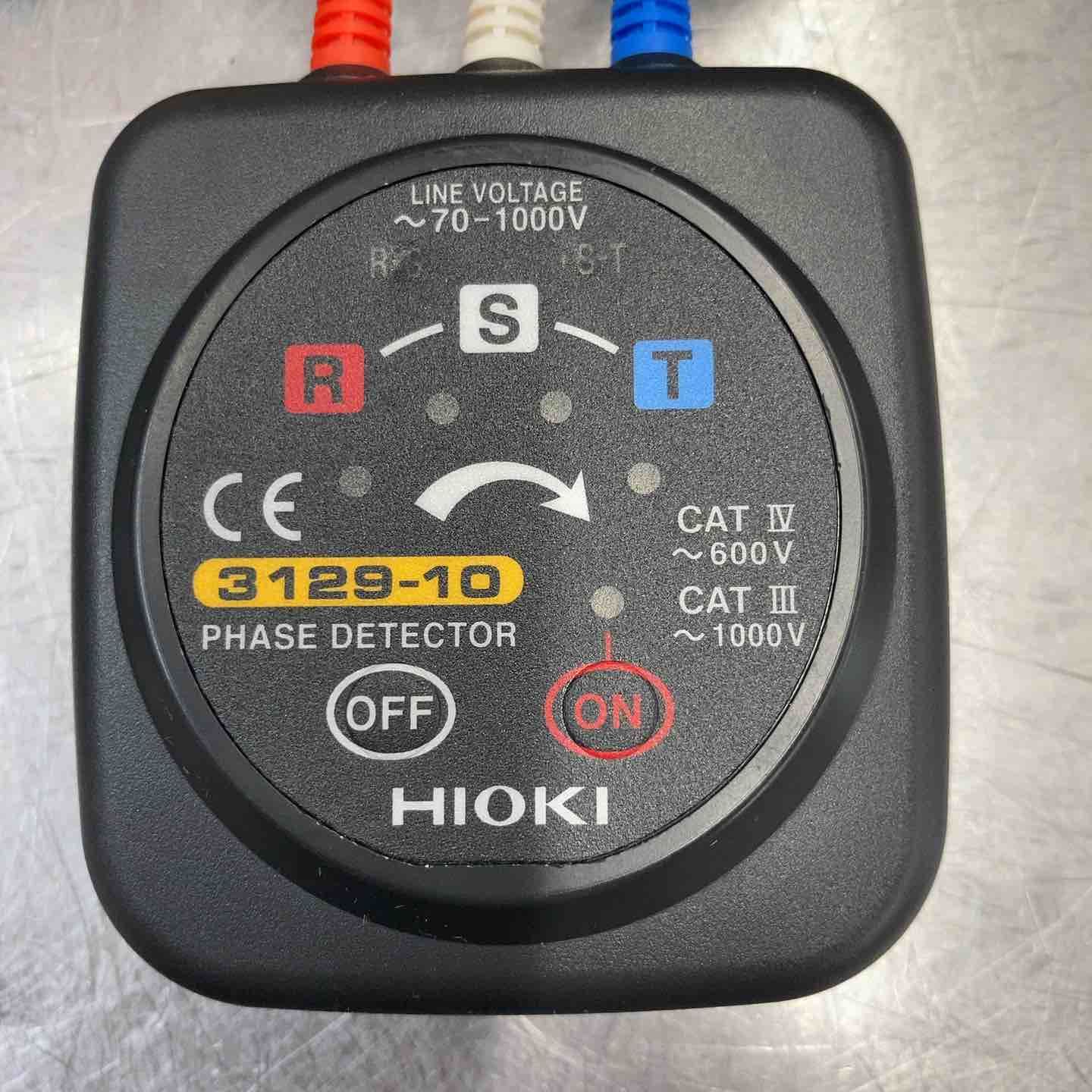 中古品】 HIOKI (日置電機) 検相器 ワイドタイプ PD3129-10 検査 中古品】 HIOKI (日置電機) 検相器 ワイドタイプ PD3129-10 検査