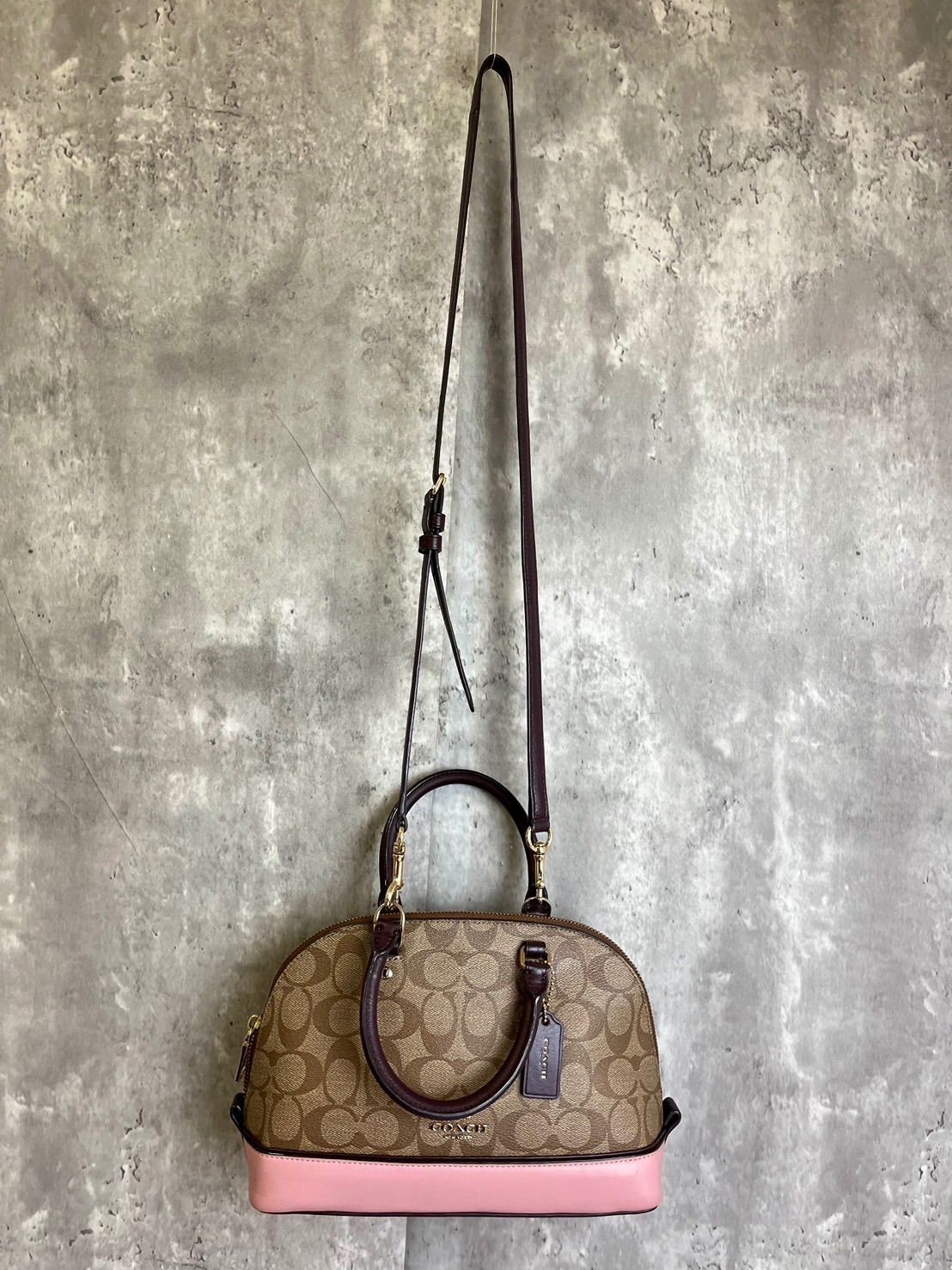 ✨極美品✨ COACH コーチ 2way ショルダーバッグ トートバッグ ドーム 