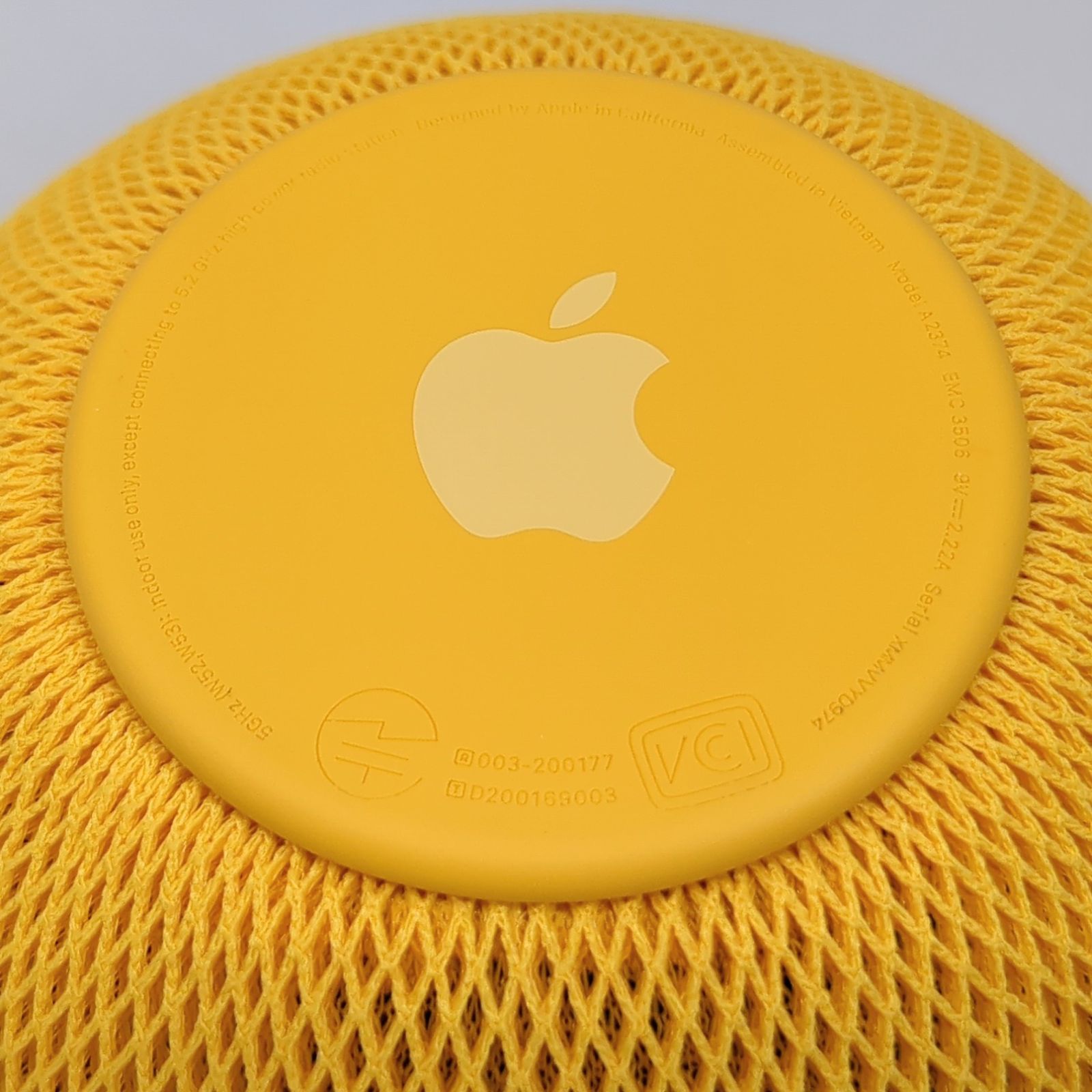 Apple HomePod mini イエロー A2374 Apple HomePod mini イエロー