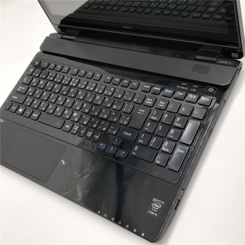 赤字覚悟 タッチ可 Windows11済 15.6型 ノートパソコン NEC PC-NS550AAB ブラック 中古良品 第5世代i5 8GB 1TB BD 無線 Webカメラ Office有 赤字覚悟 タッチ可 Windows11済 15.6型 ノートパソコン NEC PC