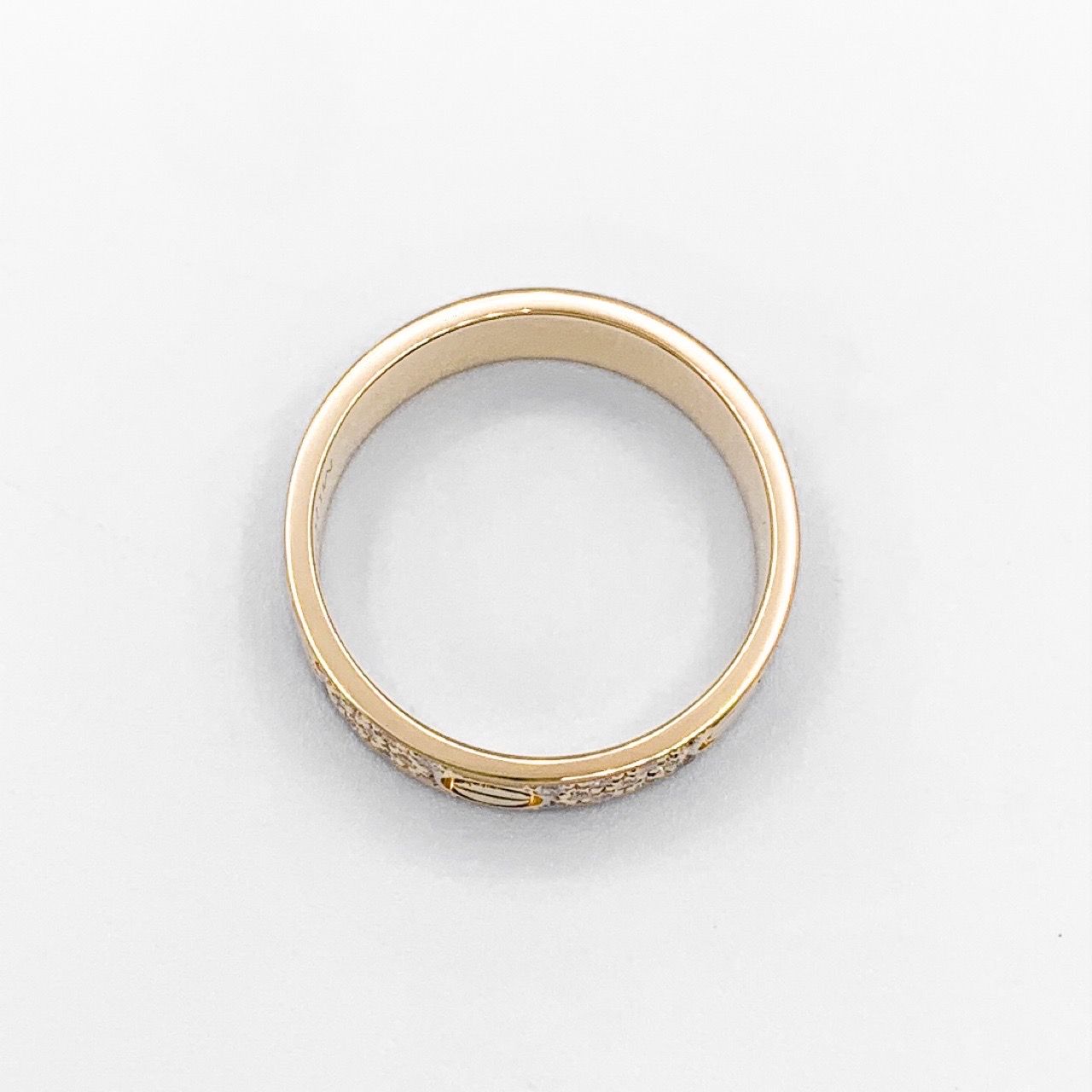 【美品・付属品あり】Cartier ラブリング K18YG ダイヤ1P 14号 Cartier（カルティエ） ラブ リング 指輪 14号 18金 K18ホワイト