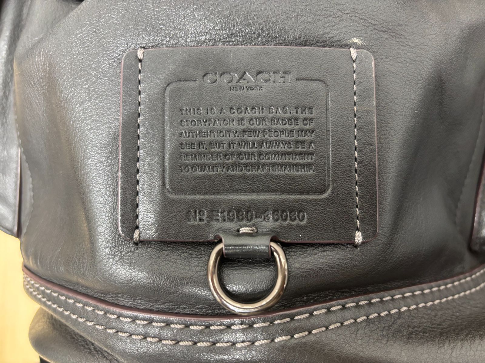 コーチ COACH グラハム バックパック 36080 ブラック レザー - メルカリ