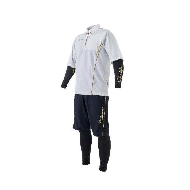 がまかつ GM3695 アクティブクールスーツ 5L ホワイト | 釣具 釣り